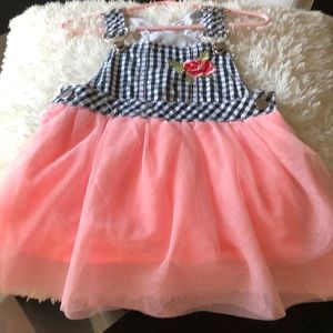 Baby girl dress really with silver sparkling